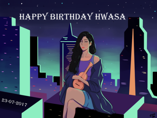 City of Stars, always shining bright for you, Hyejin.#4withsun_hwasa#혜진아_생일축하해 #HAPPYHWASADAYI