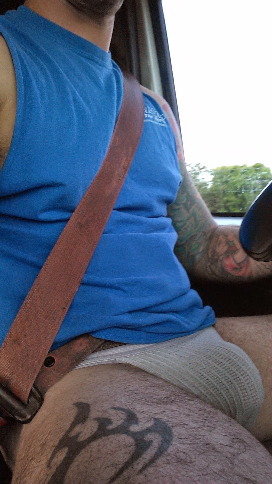 str8ways:Sweaty jockstrap.
