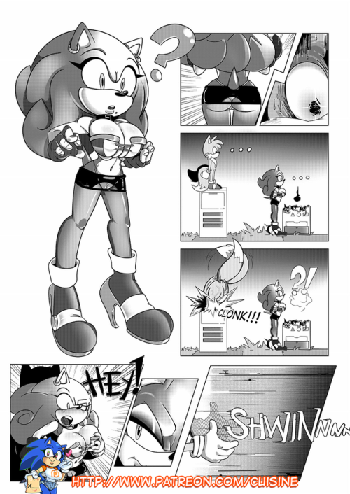 sonicthebabe: fortunegentlemen:  sonicthebabe:   Unbreakable Bond the comic will be available in its full 20-page glory on 22nd of September, in my Patreon! https://www.patreon.com/Cuisine If you want to see all 20 pages, pledge at least 3$ to get the