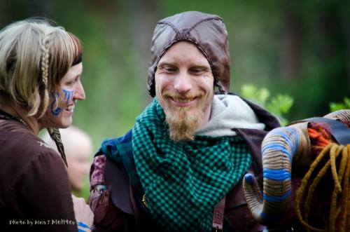 Galanerna in full action during the larp Lazarus - Spiraltornets fall (The Fall of the Spiral Tower) in Sweden. Proud, devoted, fun-loving and not a little crazy, we did our best to stir up trouble wherever we went.The photographs were taken sneakily