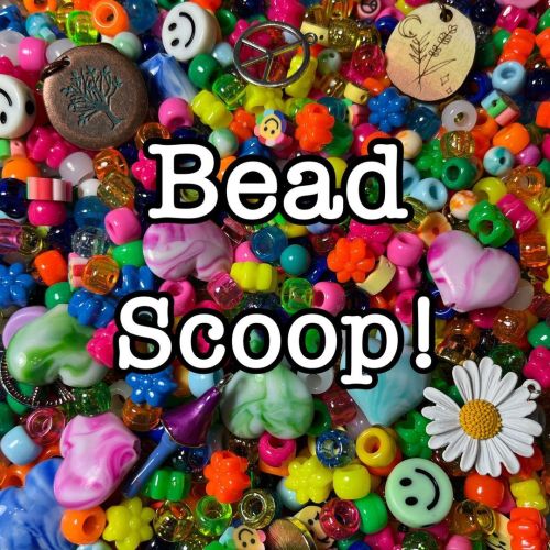 NOW AVAILABLE! 60s Hippie themed bead confetti! #beadconfetti #confetti #confettiscoops #beadscoops