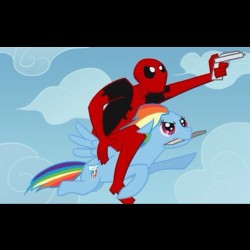 #deadpool #mylittlepony #marvel #marvelcomics