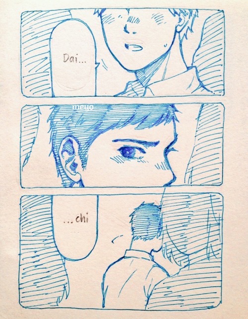 cousaten:  The silence in our wake. Set sometime after they graduate from the volleyball team. In which feelings are pushed away in favor of a false sense of security. 
