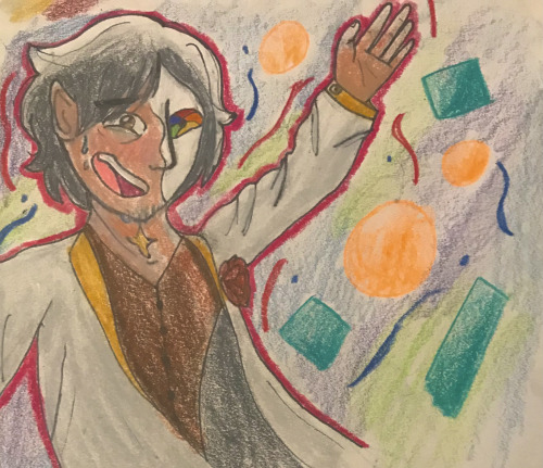 So I Did Kind Of A Doodle Of A Villain OC I Made. His Name Is Ambrose, He's Super Fcked Up But He's Also