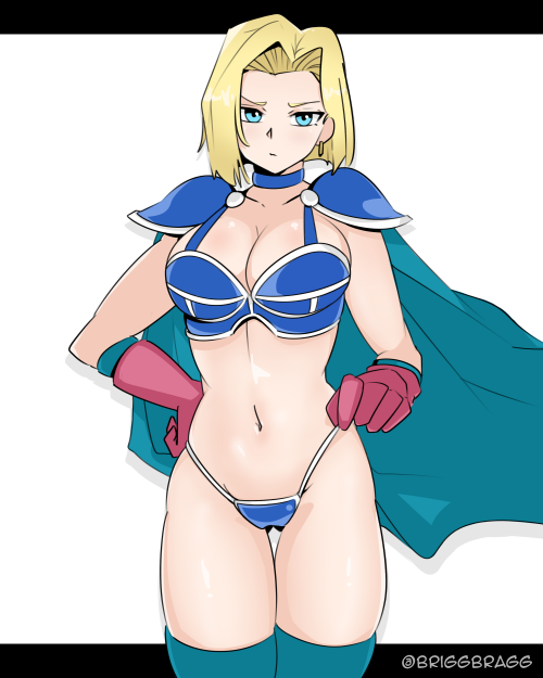  [Android 18]: “Umm… where did you get this outfit from again?”Twitter: https:/