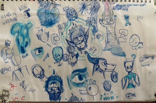 Some Drawings From My School Sketch Book This Year. :) (minus The Dragon Ones I Already Posted).