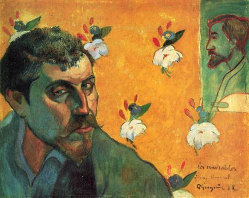 peterschlehmil: peterschlehmil: Paul Gauguin_self portraits 1888 - 1896 1) 18882) 18893) 1889-904)