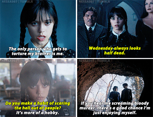 Best Of Wednesday Addams In Season 1!WEDNESDAY (2022- )