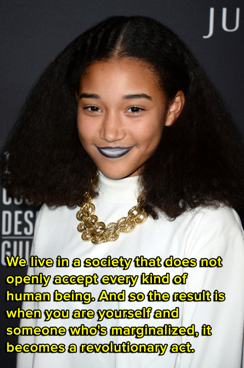 micdotcom: Amandla Stenberg just nailed the importance of intersectionality. Being yourself and emb