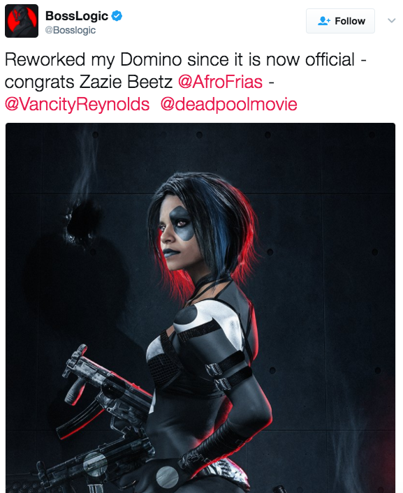 the-movemnt:  ‘Atlanta’ star Zazie Beetz cast as Domino in ‘Deadpool 2′