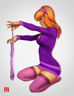 superheropinups:  Daphne Blake - Qiqo