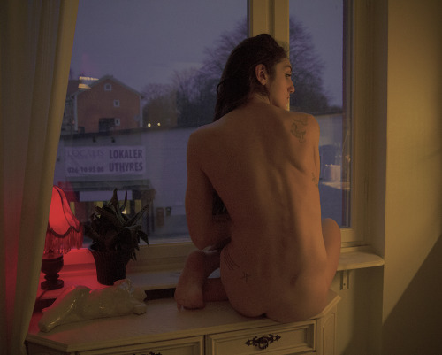 awaitingthegreatcollapse:  Premises for rent Model: Jacs Fishburne Photo & edit: Malinda Wasell  Keep credits and caption intact if reblogging 