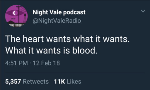 angelsnamederika:The wise words of Night Vale twitter truly hit us whenever we see them