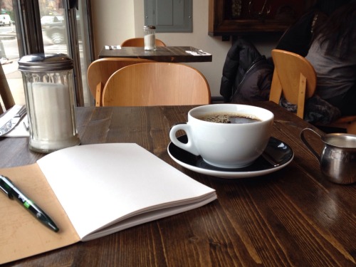 travel-through-mountains:There is nothing quite as promising as a brand new, blank notebook. Finishi