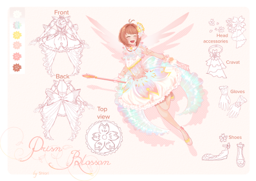 shiorini: joined a CCS costume design contest and won