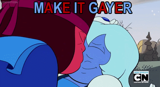 charlesoberonn:  Ruby/Sapphire, GarnetI’m not going to apologize for this.