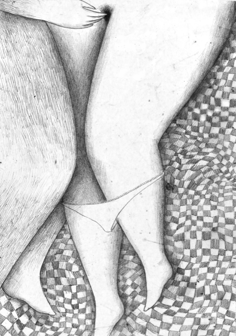 felixinclusis:giuliatomai: Erotic sketch by GIULIA TOMAI