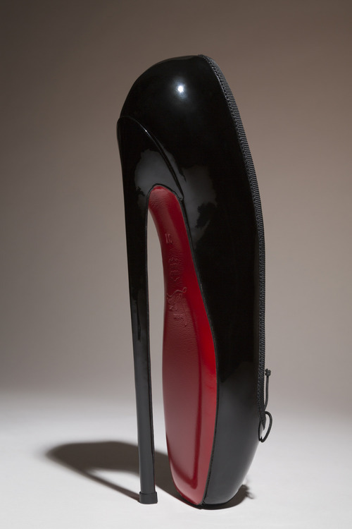unculturedmag:  Christian Louboutin - 8 Inch Ballet Heels