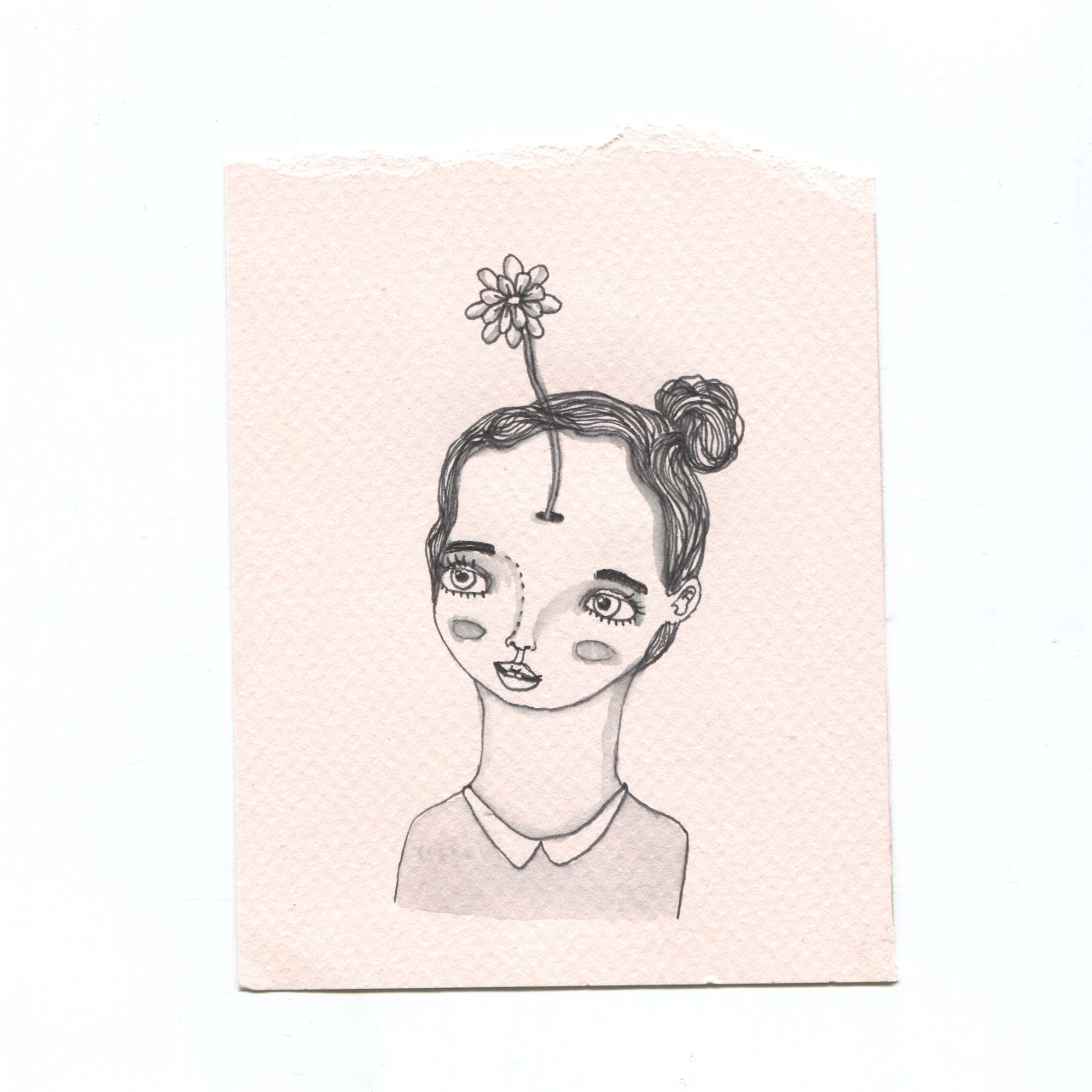bubblegumhh:  i-am-madelynn:  a mind-flower~   http://bubblegumhh.tumblr.com/