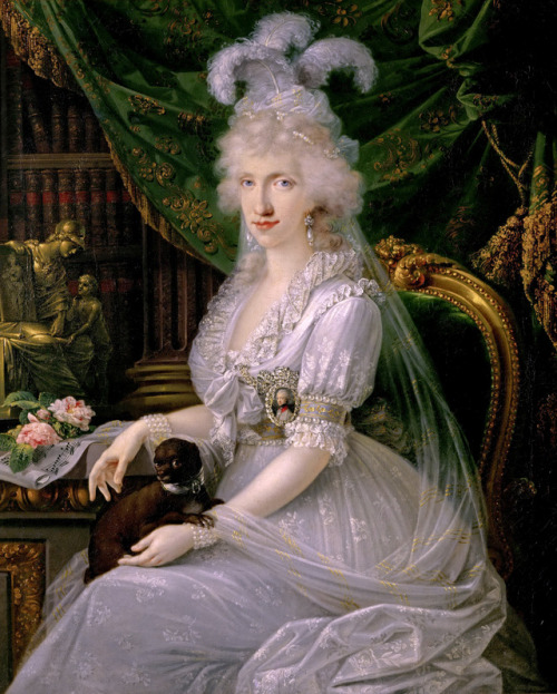 Princess Luisa Maria Amelia Teresa of Naples and Sicily, Grand Duchess of Tuscany by Joseph Dorffmei