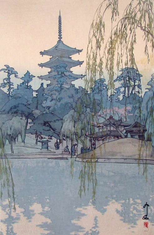 Hiroshi Yoshida aka Yoshida Hiroshi aka Hiroshi Ueda aka 吉田 博 (Japanese, 1876-1950, b. Kurume, Fukuo