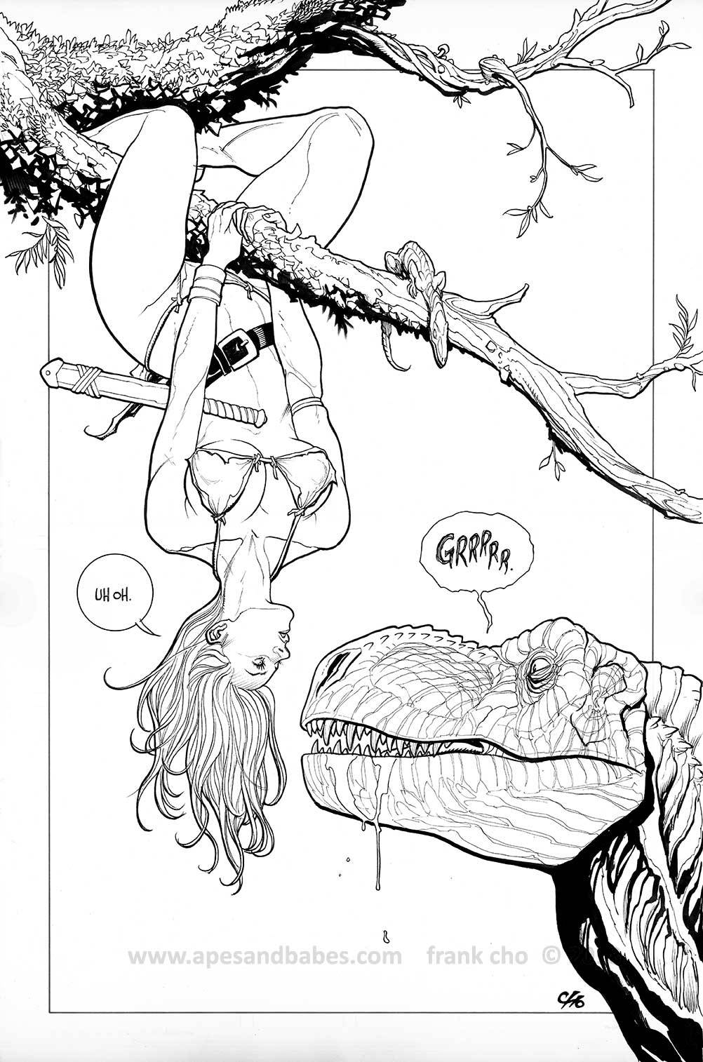 pinuparena:  By Frank Cho