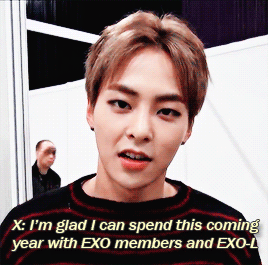 baozzis:  Lovely Xiu always thinking about EXO members, EXO-L and his family  ♡