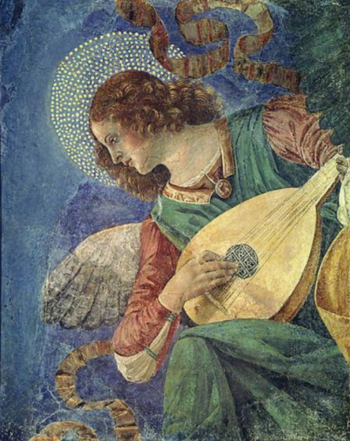 Musician Angel - Melozzo Da Forli (1438-1494) - angelo musicanteGoogle 