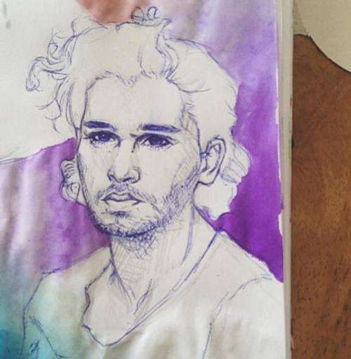 Pretty guys I drew for a pretty girl’s birthday- b- b- b- beeeeeeeeeeeeeeeeee