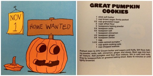 zgmfd:  Great Pumpkin Cookbook, Charles Schulz & June Dutton (United Feature Syndicate/Determined Productions 1981) 