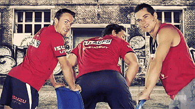 greekmenblog:NRL Players Twerking on The Footy Show 