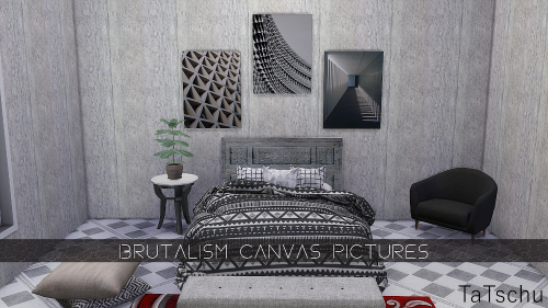 Hi my friends!I have a new Canvas Collection for you.I love the brutalism Style! And when I saw thes