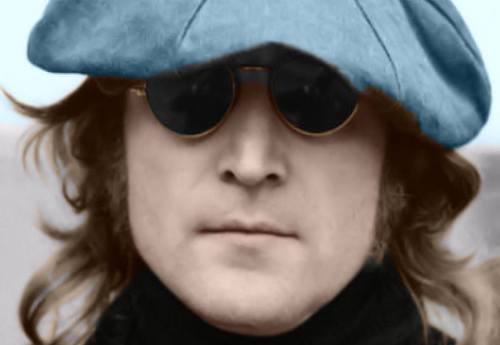 John Lennon in new york :)Feel Free to add , copy, Share, or ReBlog This Picture   &lt