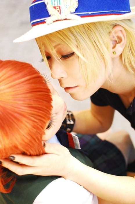 momoiiro:  Candid moments of Haruka X Uta-no ouji-sama-tachi!