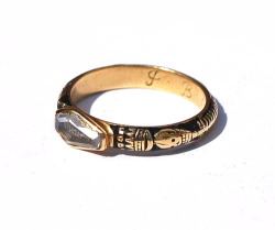 Wanderthewood:  18Th C. Skeletal Coffin Ring A Rare Example Of An 18Th Century Memento
