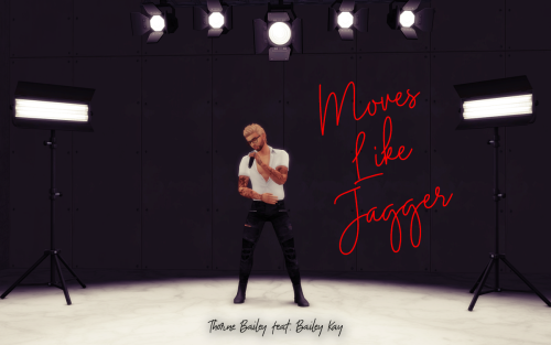 ladybugsimblr:moves like jagger by thorne bailey feat. bailey kay (original song- moves like jagger 