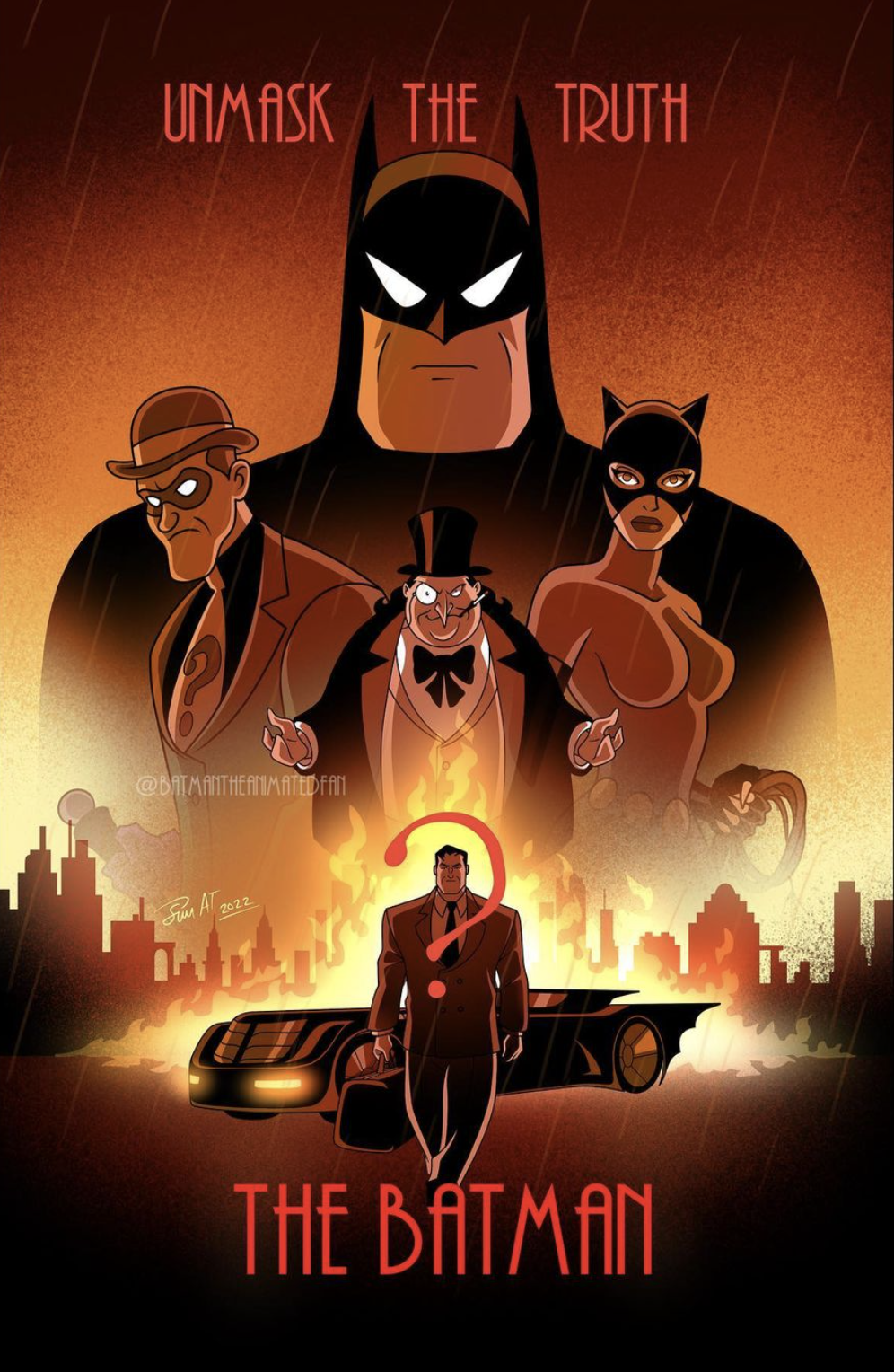 BATMAN NOTES — The Batman Poster - Batman: The Animated Series...