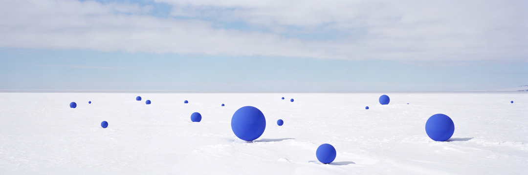 archatlas:
“  Stellar Axis Antarctica Lita Albuquerque
Images by Jean de Pomereu
“In December 2006, I was photographer for Lita Albuquerque’s Stellar Axis Antarctica: the largest and most ambitious arts project ever undertaken in Antarctica.
Of...