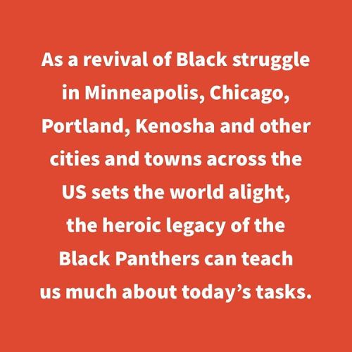 “Black struggle in the United States has the potential to develop anti-capitalist, revolutionary con