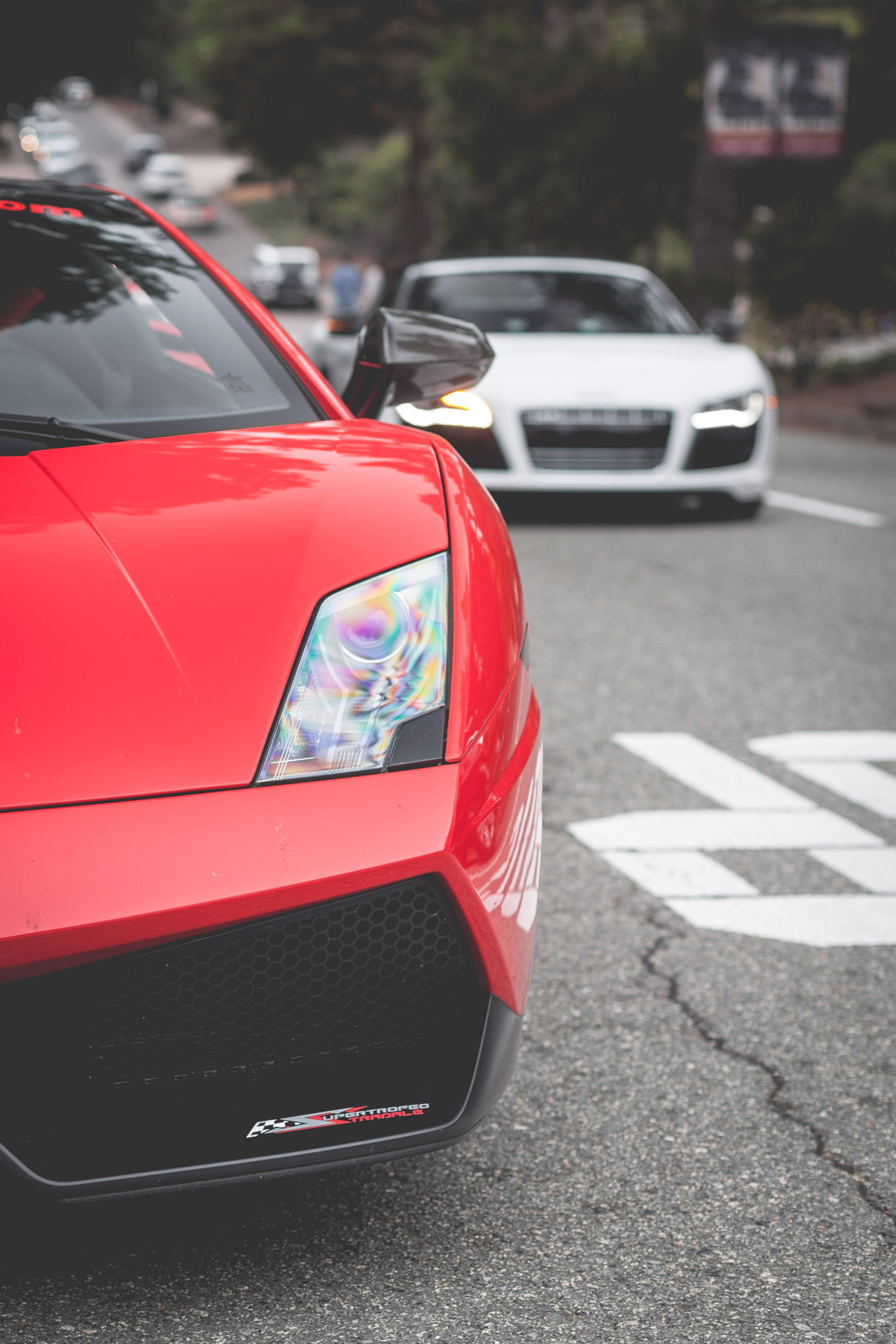 thephotoglife:  Super Trofeo Stradale x R8.