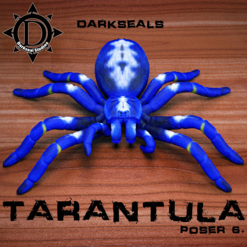 Spider. Arachnid. Tarantula. Poecilotheria Metallica. Take the hand of this Gooty Sapphire bad boy and go off to never never land. Get this crawly figure for Poser 6 today!Tarantulahttps://renderoti.ca/Tarantula