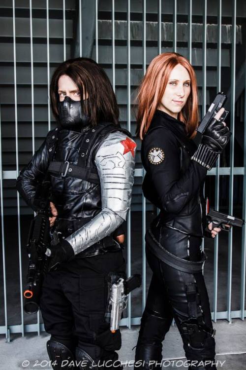 ladys3: Black Widow (Cap 2) | WonderCon 2014 Photos by Dave Lucchesi Winter Soldier: nashcon-castiel