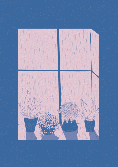 eatsleepdraw:Rainy Days By Serina KitazonoTumblrInstagram