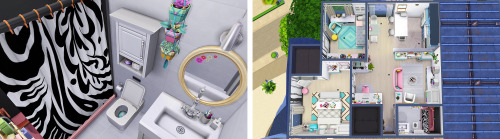 CUTE TEEN APARTMENT 2 bedrooms - 2-3 sims1 bathroom§48,654 (will be less when placed due to the