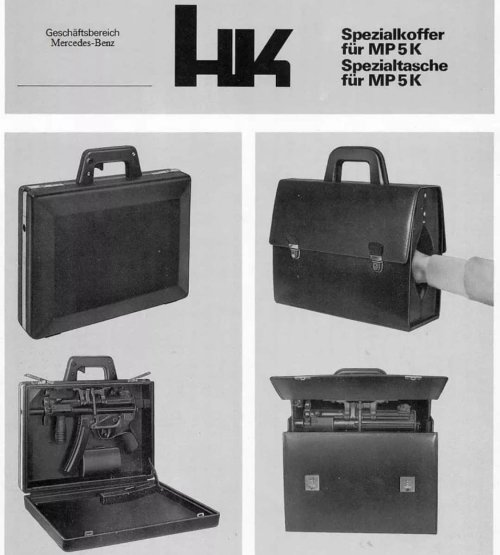 HECKLER &amp; KOCH MP5K BRIEFCASE GUN » Officially designated by Heckler &amp; Koch as