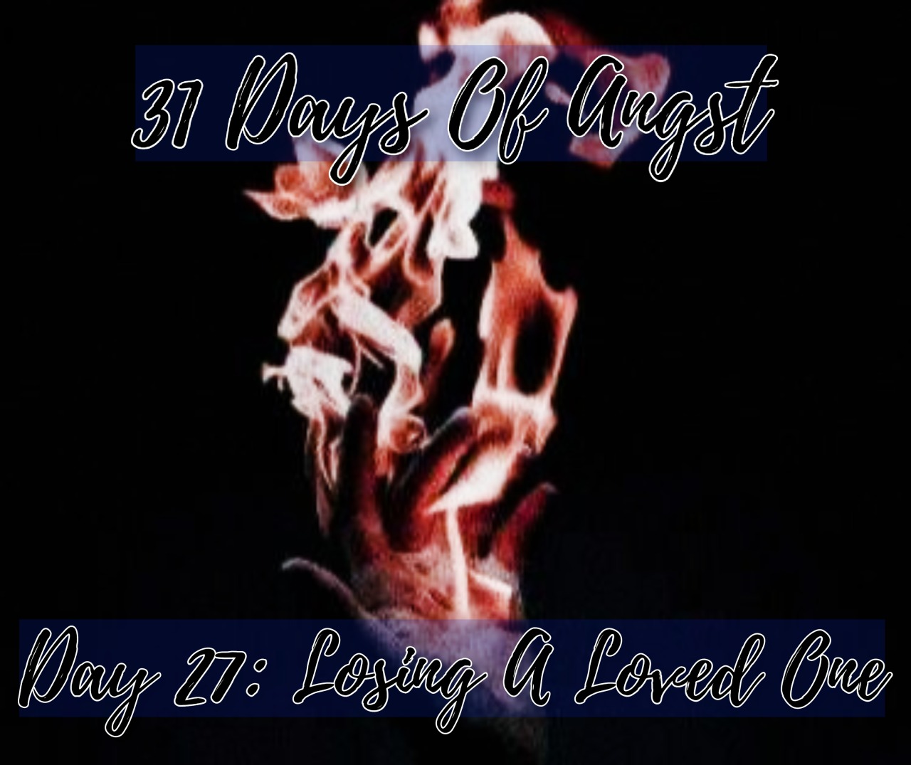 Almost at the end of our angst run now!! But there’s still time left for me to cause some emotional distress before it is dkflgjdflgfd 😂Follow up to Day 5 - CursedAlso on AO3!!!DAY TWENTY SEVEN: LOSING A LOVED ONEChloe missed Beca in a way that she had never thought it was possible to miss another person. The first month at her Grams’ had been suffocatingly lonely, Chloe had stayed in her room, too angry to be around her and not trusting herself to do something she knew she would inevitably regret. The only time she saw anyone was when her Grams sent someone with her next meal, which Chloe ate very little of. Every day, Chloe wrote a letter to Beca. She couldn’t send them, there was no way to without her Grams finding out, and it wasn’t like it helped ease the pain her chest, but she felt like she still needed to maintain that connection, to remind herself of why she was doing this. Because the urge she got to climb out of her window and run back into Beca’s arms every night that she tossed and turned was so strong that she needed to remember that this was the only way to protect her.After a month, Chloe was surprised by a very welcome visitor.“Hey Chlo-bear...”Chloe looked up from where she had been staring out of the window, a tired but delighted expression on her face as her eyes met her father’s.“Dad...” Chloe breathed, “What are you doing here? Grams said I couldn’t have visitors.”“Oh your mom made a pretty good case...” He chuckled, Chloe able to hear the sound of her mom’s voice drifting from the living room two floors away.“Do you think I care about your damn legacy?! That is my daughter, you do not get to lock her up here because you don’t approve of the woman she loves!”Chloe chuckled softly, sniffing as she wiped the tears from her cheeks, “I take it Grams isn’t listening though?”“No kiddo...” Chloe’s dad sighed softly as he came and sat opposite her on the window set, “I’m so sorry.”“It’s fine.” Chloe shrugged a little, her head resting against the cold glass, “It means Beca isn’t in pain anymore.”“She misses you.” Chloe’s eyes filled with tears as her eyes snapped to meet her dads, a small gasp leaving her lips, “You’ve seen her?! Is she okay?!”“She came to us the night you left.” Her dad smiled softly, “She wanted us to do something, to get you to come home, but most of all she wanted to know that you were safe.”Chloe bit her lip as her head fell back against the wall with a soft thunk, “I can’t come home dad... Beca was dying, she was in so much pain all the time I... I couldn’t keep doing that to her.”“I know.” Her dad reached out and gave her knee a gentle squeeze, “I told Beca that, your mom has been fighting with your Grams every day for the last month-”“Fuck you, you wizened old hag! You have no right to do this!”“As you can hear it’s going very well...” Her dad sighed, Chloe giggling tearfully.“I miss her so much dad...” Chloe whispered, “I- I don’t even have my ring anymore, Grams took it off me and threw it in the fire...”Chloe’s dad had to suppress a wave of anger at that. She might be his mother, but she had officially gone too far.“I wish I could help Chloe...” He shook his head, “But this kind of magic, it’s only passed down through the female line and I-”“It’s not your fault.” Chloe lifted her head to look at her dad, hating that he was carrying any kind of guilt, “Please, don’t blame yourself.”“I’m seeing Beca later.” His voice dropped to a whisper, “Is there anything you want me to tell her?”A soft smile spread across Chloe’s lips as she got up, reaching under her bed to loosen the floorboard that she’d hidden all her letters to Beca under, “I- I’ve been writing these. Just to try and explain y’know? If she’s not mad at me could you... could you give them to her?”“Of course.” Chloe’s dad quickly tucked them into the inside pocket of his jacket, “And she’s not made at you Chloe. Just the opposite. She misses you a lot.”“Just... look out for her for me?” Chloe could hear footsteps ascending the stairs, “She doesn’t have anyone else.”-----When her dad had come back a month later with a letter from Beca secretly stowed in his pocket, Chloe had burst into tears. Something about that familiar scrawl made her heart soar and that hole that she felt inside her seemed to fill a little. It was by torchlight under her sheets that Chloe read the letter that night, not daring to do it while her Grams was awake.Chlo,Oh my god, you have no idea how happy I am to have all these letters from you... even if it’s taken me like two weeks to get through all of this rambling. I don’t even care, what else would I do now you’re not here? I miss you so much... I get it, I get why you left but it’s like there’s this hole in my chest now you’re gone. I sleep wrapped around your pillow, how lame is that?? But it smells like you and that’s all I care about. I should’ve kissed you before you left, I should have savoured those moments with you more. But I don’t want you to feel guilty Chlo, I’m sorry, that all sounds so awful... I  love you so much, I hope you’re okay living with the Wicked Witch Of The West. I swear if she’s hurting you I’ll come over there and kick her ass myself. You’re eating right? And sleeping? You get cranky without any sleep and you need to eat, I know you forget when you’re stressed...We’ll figure something out Chloe. You and me, we’ll work this out. Because I’m not going anywhere, I’ll wait as long as it takes, even if it’s years from now. I love you, that’s never going to change okay? I love you Chloe Beale. you are the love of my damn life and we’ll be together again, I just know it.Your dad said he’ll pass along as many of these as he can so I hope you’ll write me another thousand letters for me to read??I miss you.Love, always.Beca xxxIt was the first of many letters passed between the two of them as the months wore on. Chloe would wait until her Grams was asleep before slipping downstairs to peruse her library of magical tomes, teaching herself in tiny snippets of the early morning. It was slow progress, progress that would be a lot faster if her Grams was teaching her, but Chloe refused to give her what she wanted.They had a plan, she and Beca had a plan. It was a long shot, and a long game, but if it worked... god it would be so worth it.-----Beca paced back and forth outside the house, her heart fluttering in her chest. This had to work, it had been two years of sneaky letters and long cold nights alone, this had to be the end of it... they’d planned this moment down to the every last detail, to every single possible scenario and thing that could go wrong.“Becs?”Beca’s breath caught in her throat as she spun on her heel, tears in her eyes. A watery grin spread across her face as her eyes roamed over the achingly familiar red hair, the electric blue eyes, the soft smile that she had missed so much.“Chloe...” Beca breathed, hands shaking as she seemed to freeze for a moment. She couldn’t believe she was really here.Chloe ran to her, arms thrown around Beca’s neck as Beca’s wrapped tightly around her waist, sobbing into her shoulder as she held her as tight as she could.“I love you.” Chloe choked through her tears, “Oh baby, I love you so much...”Beca just held her tighter, too overcome with emotion for words as she breathed in the smell of Chloe’s shampoo. She loved that smell, GOD she’d missed that smell.“Let’s go home.” Beca mumbled into her neck, head lifting to rest against Chloe’s. “Let’s get you home Chlo, where you belong...”“Yeah.” Chloe nodded, pressing her lips into Beca’s for the first time in years, “Let’s go home.”“Chloe Elizabeth Beale...” Chloe let go off Beca with a yelp, spinning on her heel as she pushed Beca behind her, nostrils flaring as she stared down her grandmother.“What the hell do you think you’re doing?”“I’m going home Grams.” Chloe swallowed hard, hands clenching into fists, “I’m going home to Beca, and there’s nothing you can about it.”“You have doomed her.” Florence growled, twisting her hand, “I warned you what would happen.”Beca let out a loud shriek as a pain she hadn’t felt in years spread through her, forcing her to her knees as it spread up her arms, down her back, everything from the waist up burning as flames enveloped her. Chloe turned to Beca with fear in her eyes, hand resting just below her waist where the flames weren’t.“You’re okay baby.” Chloe whispered, “Just breathe for me...”Beca panted through her tears, gripping the grass underneath in her hands. It hurt so much, Beca had missed Chloe so damn much, but she had not missed this. And then, as Florence watched in shock, the flames dampened and dissipated, Beca’s burns soothed and healed, and she slumped into Chloe’s arms.“What...” Florence mumbled, “H-How?”“Just because I didn’t learn from you doesn’t mean I wasn’t learning.” Chloe’s eyes were narrow as she cradled the still sobbing, shaking Beca to her chest, “You can’t hurt as anymore Grams. We’re going home.”“You think you’re strong enough to take me on?” Florence had recovered from her shock, furious as Chloe helped Beca to her feet.“I know I am.” Chloe’s jaw clenched as she supported Beca against her, “I’m going home now. Don’t ever come near me, or Beca, or anyone else I love ever again.”“Stop.” Florence watched as Chloe turned her back and they began to walk away from her, “I said stop!”Such was the force of Florence’s anger that it sent a wave of energy flying forward, hitting Beca and Chloe. They tumbled forwards, Chloe taking the brunt of it as they fell into a heap.“Ugh...” Beca groaned softly, Chloe like a dead weight on top of her, “Chlo... Chloe?” Panic flared in her stomach as she saw the blood trickling down her forehead, eyes finding the rock that Chloe’s head had hit as they fell.”“No.” Beca mumbled, scrambling out from underneath her as she cradled Chloe in her arms, shaking her, “No Chloe, wake up... wake up!” Chloe remained limp in her arms, Beca’s heart breaking in her chest as she pressed her fingers into the side of Chloe’s neck, praying for the impossible. She let out a loud sob when nothing could be found.“Chloe?” Florence moved forward shakily, tears beginning to well in her eyes.“GET AWAY FROM HER!” Beca held Chloe tighter, tears pouring down her cheeks, “LOOK WHAT YOU DID!”“I- I didn’t...” Florence shook her head, looking genuinely remorseful and bereft.Beca stroked Chloe’s face, lips pursed as her tears continued to pour like a torrent, “I’m so sorry Chlo...” She whispered, “I’m so so sorry... I should’ve never let you leave...”“Beca I-”“FUCK OFF!” Beca snarled, eyes blazing with anger, “YOU DID THIS! YOU KILLED HER!”Tears ran down Florence’s face as the reality of her actions hit her like a ten tonne weight. Beca was right. She’d killed Chloe, she had done this to her granddaughter.“I never meant...” Florence shook her head, words lost to her. What could she possibly say that would explain this, what reason could there possibly be to justify this?“Get away from us.” Beca held Chloe against her, shielding her from Florence as she glared hatefully at her, “I’m taking her home. That’s all she wanted, all she wanted was to come home. How could you have killed her for that?!”As a weeping Florence backed off, Beca continued to stroke Chloe’s face, rocking her still body gently in her arms.“I love you.” Beca whispered, “I love you so much Chloe. I’m sorry... I’m so sorry...”-----Florence stood on a hill above the graveyard, dark sunglasses hiding her red eyes from anyone that would look her way. Not that they would, no-one even knew she was here. She wasn’t supposed to be here, but they were burying her granddaughter today... She watched the mourners huddled together, watched her son hold his weeping wife close, watched Chloe’s friends press together in an attempt to comfort each other, watched Beca drop to her knees as Chloe’s coffin was lowered into the ground as if she wanted to follow her in. Her heart lay shattered in her chest. She had never meant for it to end like this, all she had wanted to do was protect her family line, protect their legacy... but in one simple act of anger she had been the one to doom it.Florence had seen enough as a woman with short blonde hair gently helped a sobbing Beca to her feet, holding her against her as Beca wept into her chest. It was time for her to leave.“I’m sorry Chloe...” She whispered, “I never meant for this to happen.”-----Beca sniffed as she got into the back of the car, followed by the blonde who had cradled her at Chloe’s graveside.“Did you see Florence?” Beca rolled her eyes a little, “I can’t believe she actually came.”“I know.” The woman next to her huffed, removing her sunglasses to reveal a familiar pair of intensely blue eyes, “But that’s why we had a funeral remember? Just to make sure we really sold it. And you definitely did, sinking to your knees like that? You always were dramatic...”Beca laughed as she leaned over to press a longing kiss to her lips, “You know you love that about about me Beale.”“I do.” Chloe grinned, brushing Beca’s hair from her eyes, “And it was worth it... she won’t ever bother us again.”“Does that mean you can change your hair back?” Beca frowned a little as she twirled some of Chloe’s blonde hair her finger, “Not that you’re not really hot as blonde, I just miss your red hair...”Chloe giggled, snapping her fingers as Beca’s expression lit up with delight to see it return to it’s natural red state.“Better?”“Perfect.” Beca cupped Chloe’s face in her hands, “Just like you.”“I love you Becs.” Chloe’s expression misted with emotion, “I never want to be apart from you again.”“Me neither.” Beca shook her head, “We won’t ever be apart like that again, I promise. Just you and me forever Chlo.” #pitch perfect #pitch perfect fanfic  #pitch perfect edit #bechloe#beca mitchell#chloe beale#fanfiction#moodboard: bechloe#my fic #31 day angst challenge  #31doa: day twenty seven #drabble: bechloe#drabble tag