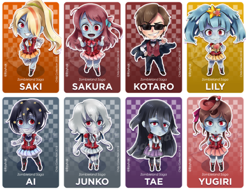 Zombieland Saga Chibi set!