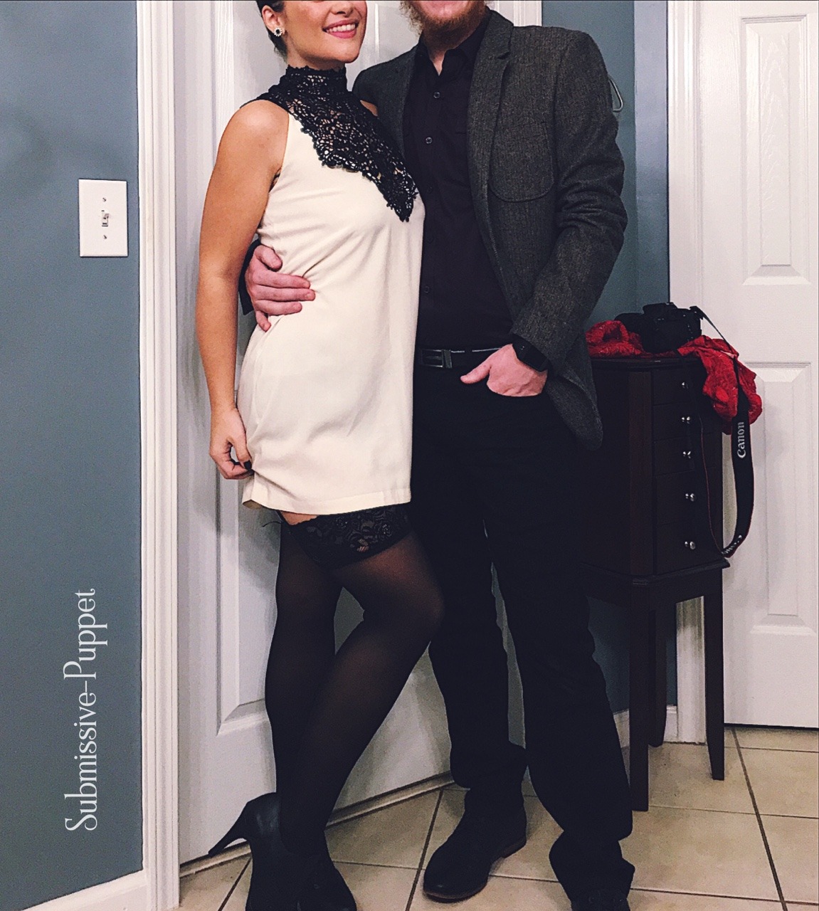 submissive-puppet:  Going out with a bang! 💥💥💥💥 Going to our first kinky