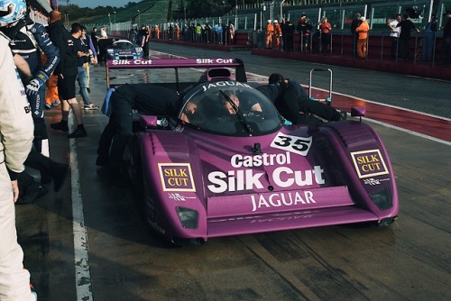 Cambio pilota.Jaguar XJR14, Imola 2018.