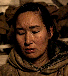 theterroramc:Nive Nielsen as Silna “Lady Silence” in The Terror (2018)“And wh